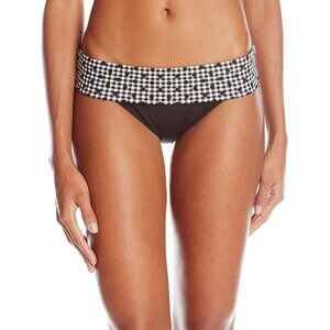 NWT Captiva black & white plaid bikini bottom